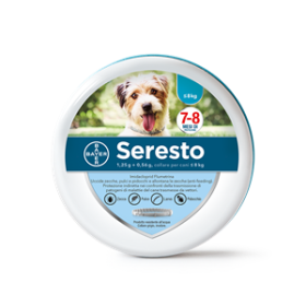 Elanco Seresto 1,25 G + 0,56 G, Collare Per Cani
