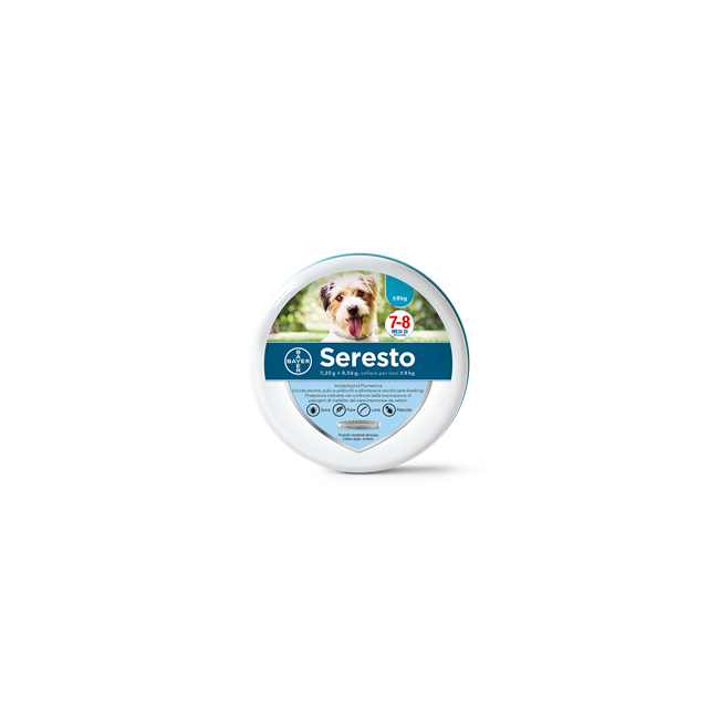 Elanco Seresto 1,25 G + 0,56 G, Collare Per Cani