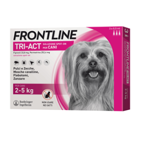 Boehringer Ingelheim Frontline Tri-act Soluzione Spot-on Per Cani Di 2-5 Kg