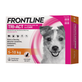 Boehringer Ingelheim Frontline Tri-act Soluzione Spot-on Per Cani Di 5-10 Kg