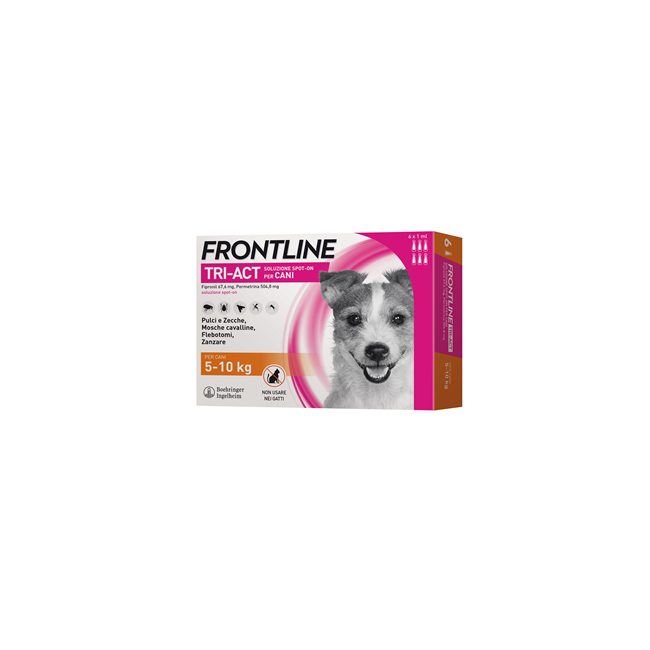 Boehringer Ingelheim Frontline Tri-act Soluzione Spot-on Per Cani Di 5-10 Kg