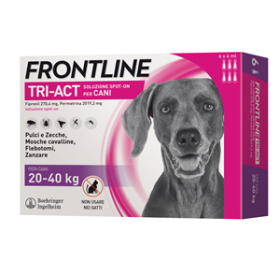 Boehringer Ingelheim Frontline Tri-act Soluzione Spot-on Per Cani Di 20-40 Kg