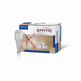 Virbac Effitix 26.8 Mg/240 Mg Soluzione Spot-on Per Cani Di Taglia Molto Piccola