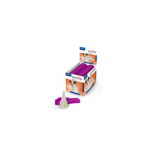 Virbac Effitix 67 Mg/600 Mg Soluzione Spot-on Per Cani Di Taglia Piccola