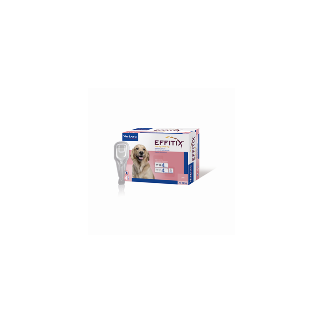 Virbac Effitix 268 Mg/2400 Mg Soluzione Spot-on Per Cani Di Taglia Grande