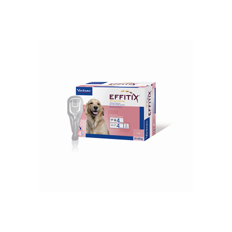 Virbac Effitix 268 Mg/2400 Mg Soluzione Spot-on Per Cani Di Taglia Grande Virbac Effitix 268 Mg/2400 Mg Soluzione Spot-on Per Cani Di Taglia Grande
