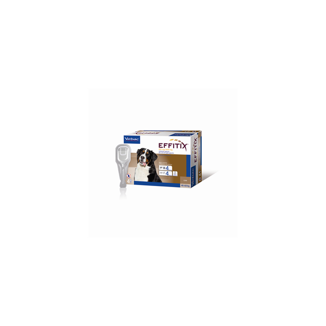Virbac Effitix 402 Mg/3600 Mg Soluzione Spot-on Per Cani Di Taglia Gigante