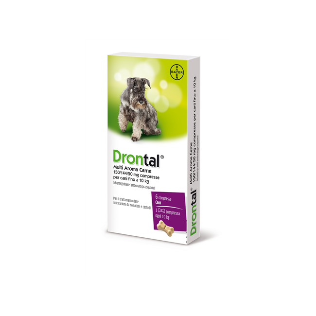 Vetoquinol Drontal Multi Aroma Carne 150/144/50 Mg Compresse Per Cani Fino A 10 Kg Vetoquinol Drontal Multi Aroma Carne 150/144/50 Mg Compresse Per Cani Fino A 10 Kg