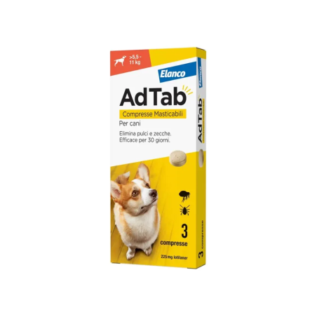 Elanco Adtab Compresse Masticabili Per Cani Elanco Adtab Compresse Masticabili Per Cani