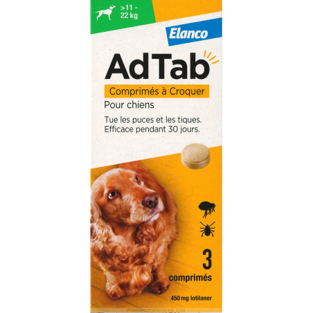 Elanco Adtab Compresse Masticabili Per Cani Elanco Adtab Compresse Masticabili Per Cani