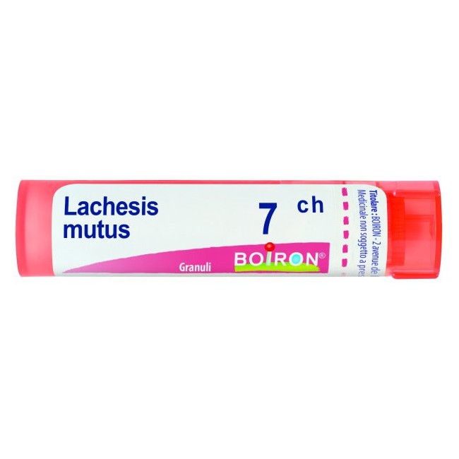 Boiron Lachesis Mutus 7 Ch Granuli Boiron Lachesis Mutus 7 Ch Granuli