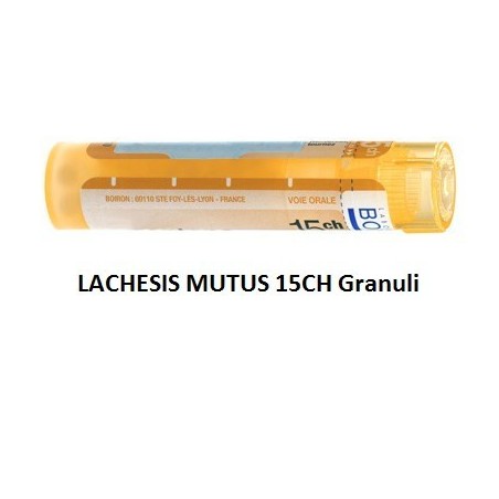 Boiron Lachesis Mutus 15 Ch Granuli Boiron Lachesis Mutus 15 Ch Granuli
