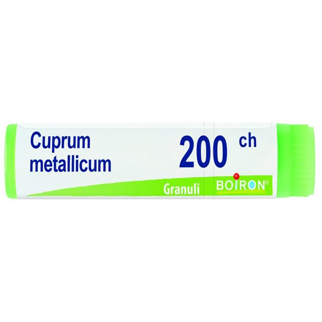 Boiron Cuprum Metallicum 200 Ch Globuli Boiron Cuprum Metallicum 200 Ch Globuli