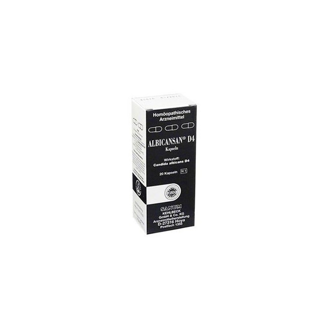 Sanum-kehlbeck Sanum Albicansan D4 20 Capsule