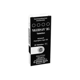 Sanum-kehlbeck Sanum Nigersan D5 20 Compresse
