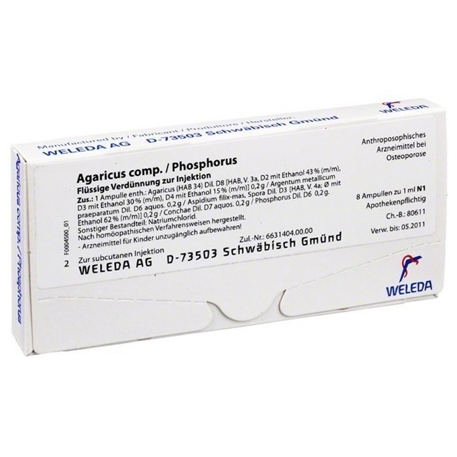 AGARICUS COMP/PHOSPH 8FX1ML