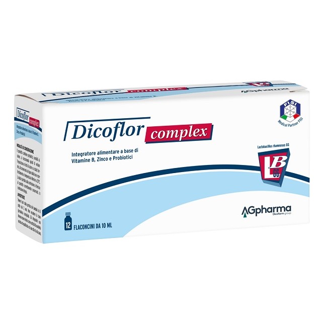 Dicoflor Complex 12 Flaconcini Da 10 Ml
