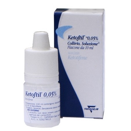 Ketoftil 0,5 mg/ml Contro anti allergie Ketoftil 0,5 mg/ml Contro anti allergie