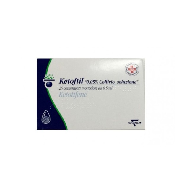 Ketoftil 0,05% Collirio