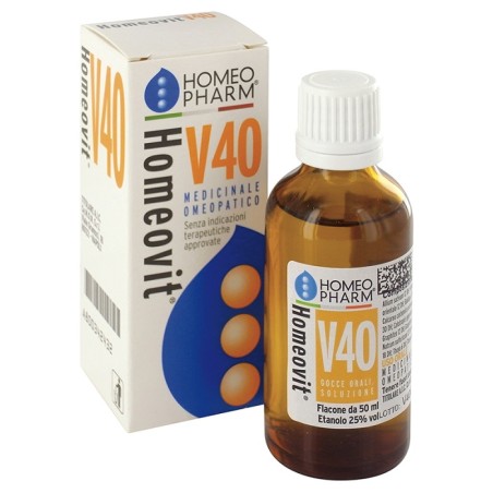 Cemon Homeovit V40 Gocce 50 Ml Cemon Homeovit V40 Gocce 50 Ml