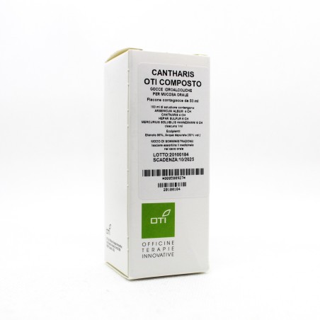 Oti Officine Terapie Innovative Cantharis Comp Gocce 50 Ml