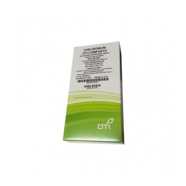 Oti Officine Terapie Innovative Chelidonium Comp Gocce 50 Ml
