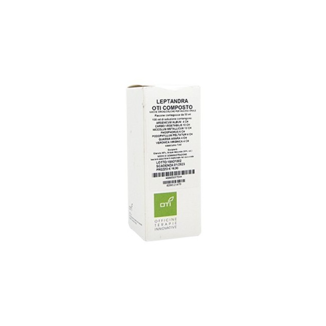 Oti Officine Terapie Innovative Leptandra Oti Comp Gocce 50ml