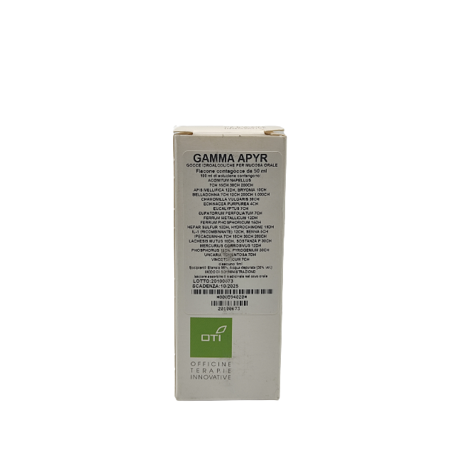 Oti Officine Terapie Innovative Gamma Apyr Composto Gocce 50ml