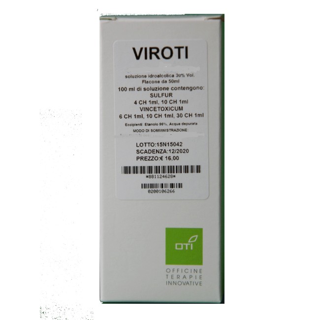 Oti Officine Terapie Innovative Gamma Viroti Gocce 50ml Oti Officine Terapie Innovative Gamma Viroti Gocce 50ml