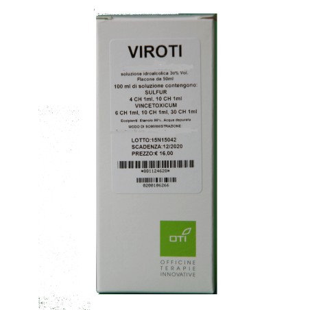 Oti Officine Terapie Innovative Gamma Viroti Gocce 50ml Oti Officine Terapie Innovative Gamma Viroti Gocce 50ml