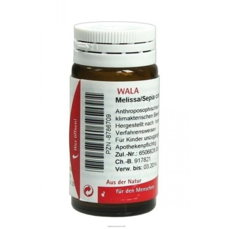 Wala Melissa Sepia Compositum Globuli 20 G Wala Melissa Sepia Compositum Globuli 20 G