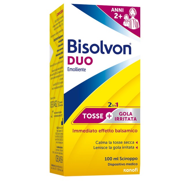 Bisolvon Duo Sciroppo Emolliente 100 Ml