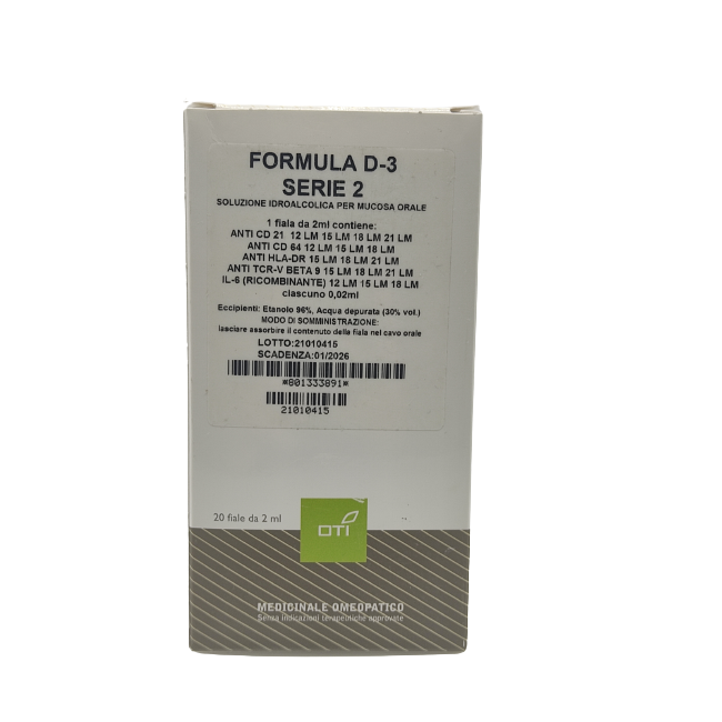 Oti Officine Terapie Innovative Formula D-3 Serie 2 20f Ial