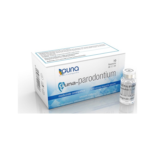 Guna-parodontium 10 Flaconcini 1,1 Ml Guna-parodontium 10 Flaconcini 1,1 Ml