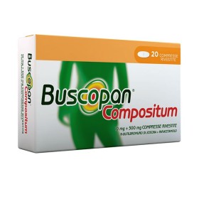 Buscopan Compositum 10 mg + 500 mg 20 Compresse Rivestite