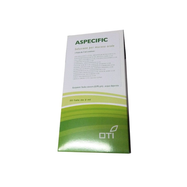 Oti Officine Terapie Innovative Aspecific 20 Fiale Fisiologiche