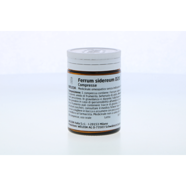 Weleda Ferrum Sidereum D20 80 Compresse Weleda Ferrum Sidereum D20 80 Compresse