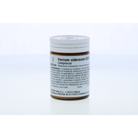 Weleda Ferrum Sidereum D20 80 Compresse Weleda Ferrum Sidereum D20 80 Compresse