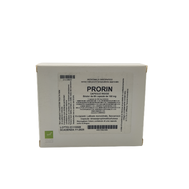 Oti Officine Terapie Innovative Prorin Composto 60 Capsule