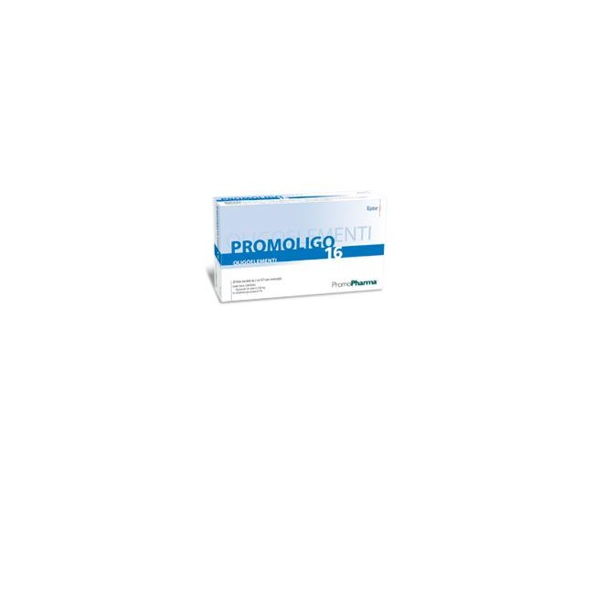 Promopharma Promoligo 16 Rame 20 Fiale 2 Ml Promopharma Promoligo 16 Rame 20 Fiale 2 Ml