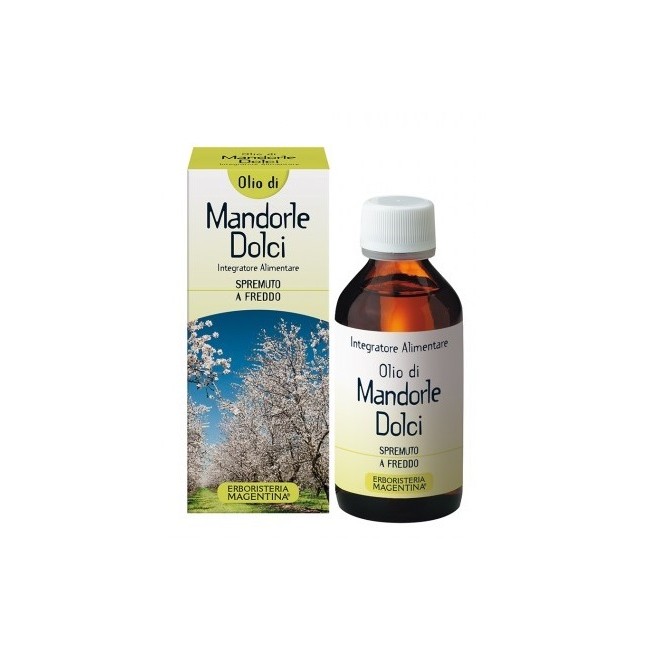 Erboristeria Magentina Mandorle Dolci Olio Vegetale 100 Ml Erboristeria Magentina Mandorle Dolci Olio Vegetale 100 Ml