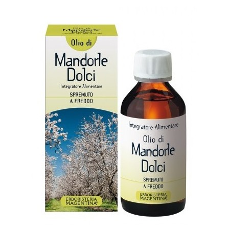 Erboristeria Magentina Mandorle Dolci Olio Vegetale 100 Ml