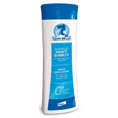 Elanco Sano E Bello Shampoo Manti Bianchi Lunghi 250 Ml