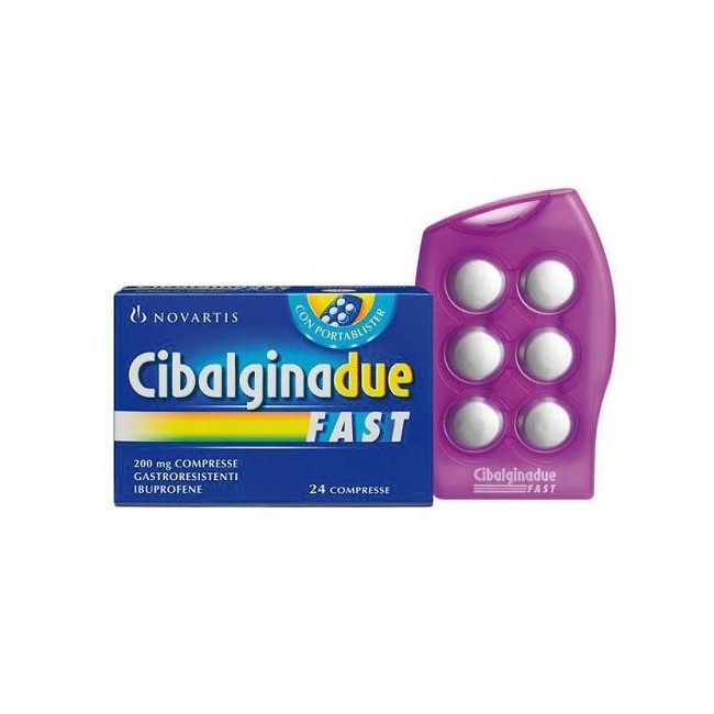 Cibalgina Due Fast 200 mg Antidolorifico e antifebbrile 20 compresse