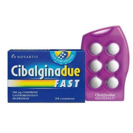 Cibalgina Due Fast 200 mg Antidolorifico e antifebbrile 20 compresse Cibalgina Due Fast 200 mg Antidolorifico e antifebbrile 20 compresse