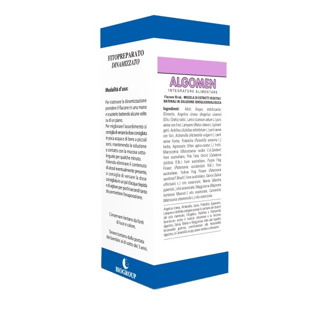Biogroup Algomen Soluzione Idroalcolica 50 Ml
