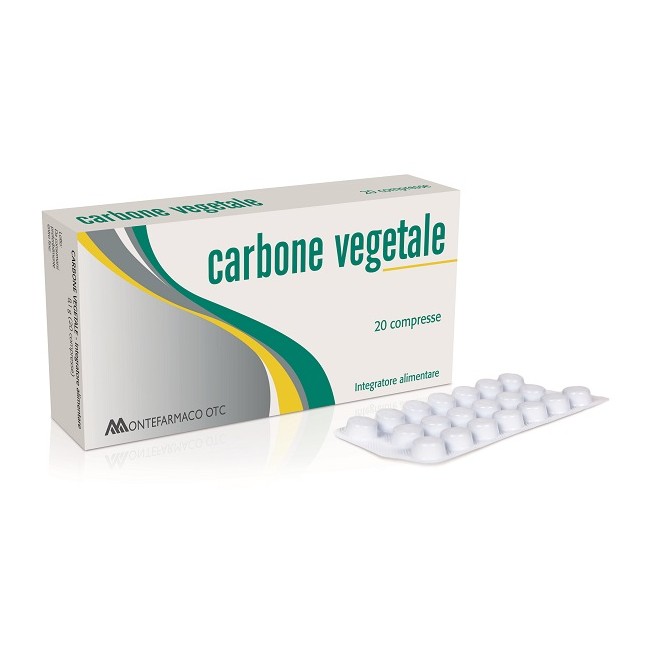 Montefarmaco Carbone Vegetale 20 Compresse Montefarmaco Carbone Vegetale 20 Compresse