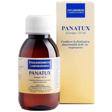 Panahomeos Laboratoires Panatux Sciroppo 125 Ml Panahomeos Laboratoires Panatux Sciroppo 125 Ml