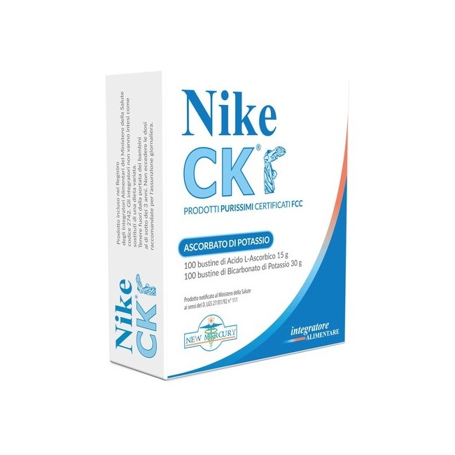 New Mercury Nike Ck Ascorbato Potassio 200 Bustine New Mercury Nike Ck Ascorbato Potassio 200 Bustine