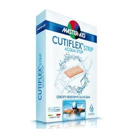 Pietrasanta Pharma Cerotto Master-aid Cutiflexmed Strip Trasparente Impermeabile Supporto In Poliuretano Super 10 Pezzi
